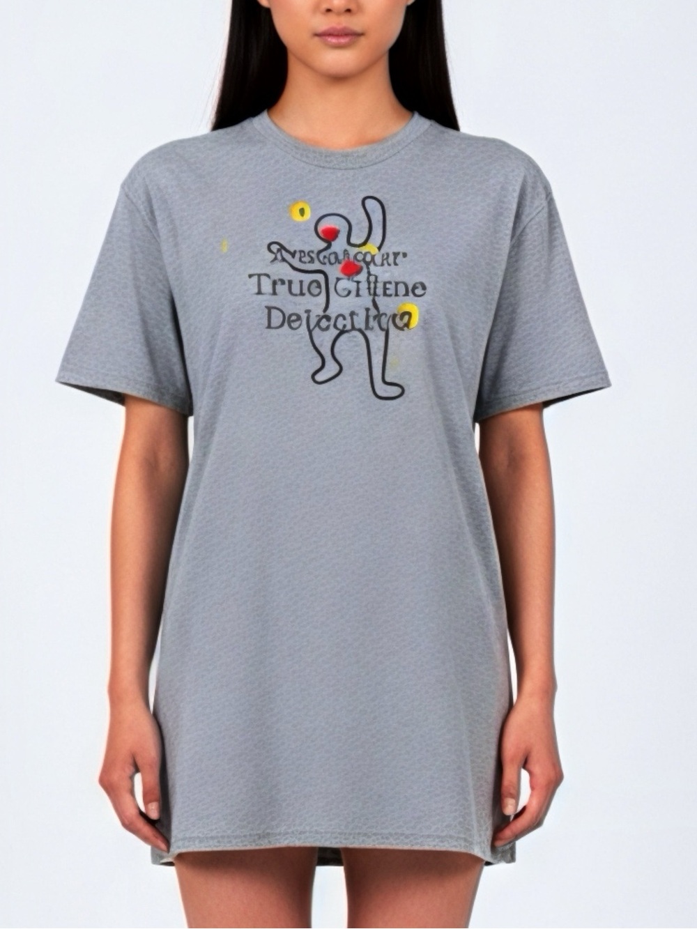 The Blind Medium | Gray ‘Amateur True Crime Detective’ Graphic T-Shirt